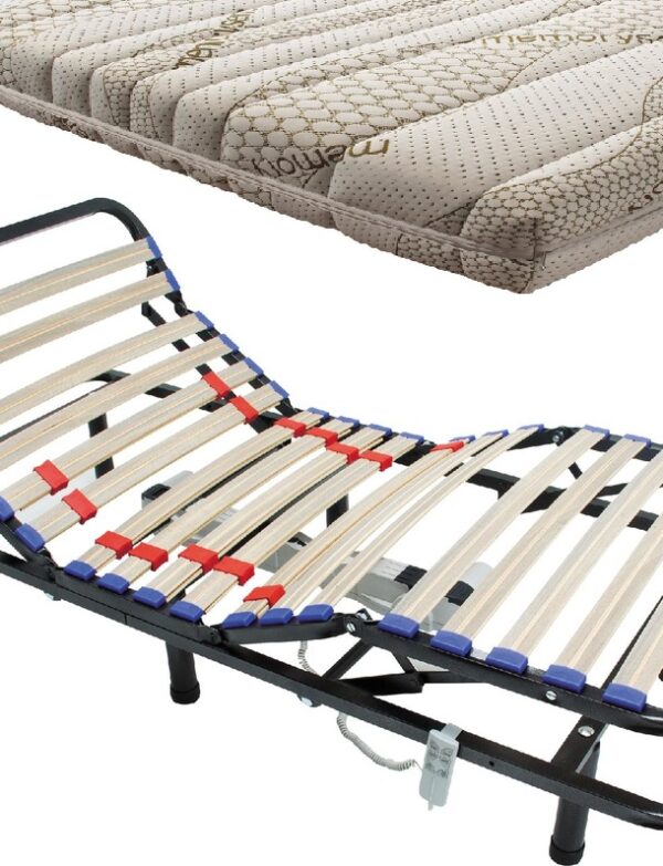 Pack articulado Mindol: Base elétrico Plus + colchão High Sense