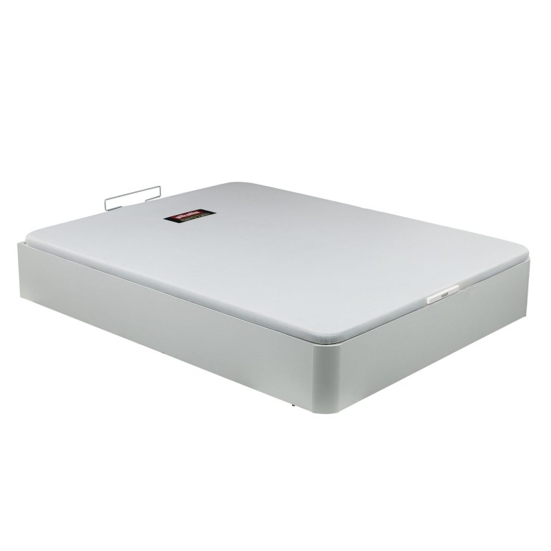 Pack Lusitana Madeira PIKOLIN: colchão Elan + base madeira abatível cor branco - Image 2