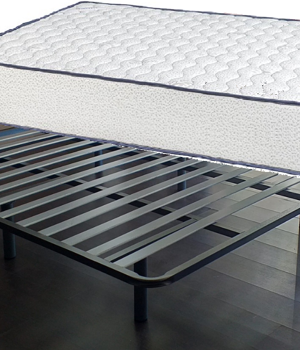 Pack ERGOX: Base Tapi met. + Colchão  Muse 24 (espuma HR)