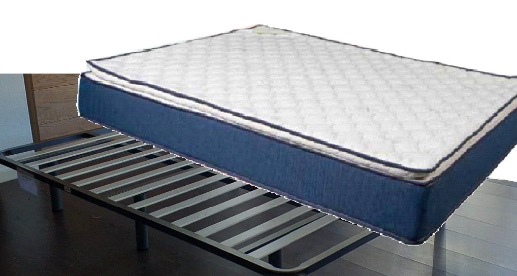 Pack ERGOX: Base Tapi met. + Colchão Muse Topper (espuma HR e soft)