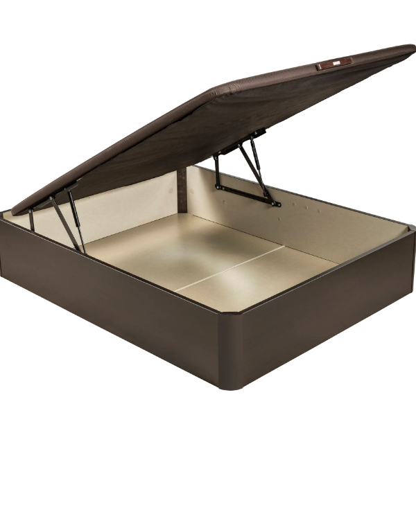 Sommier PIKOLIN - NATURBOX 2.0 PLUS  com arrumação de alta capacidade em cor wengué - AP11546